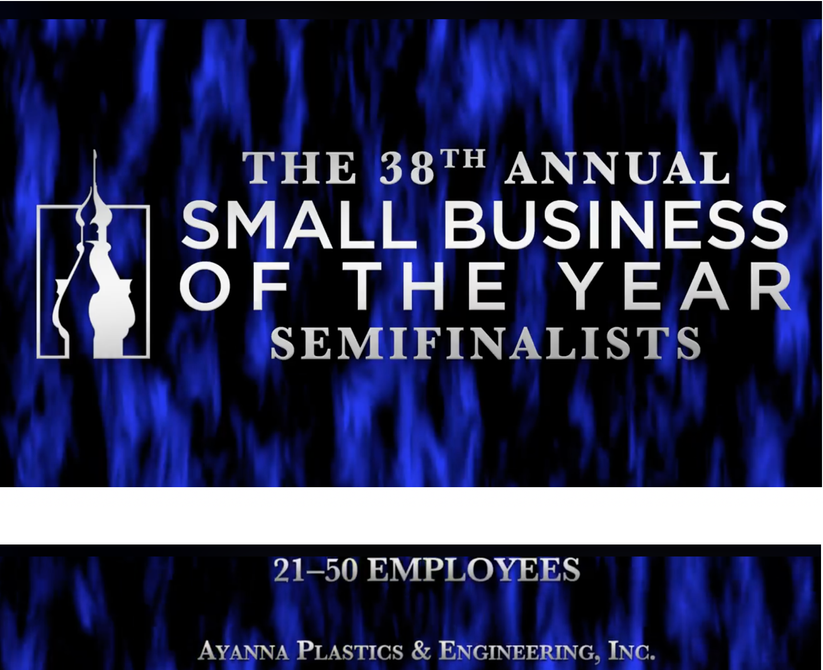 Semi-Finalist for Small Business of the Year by Tampa Chamber of Commerce